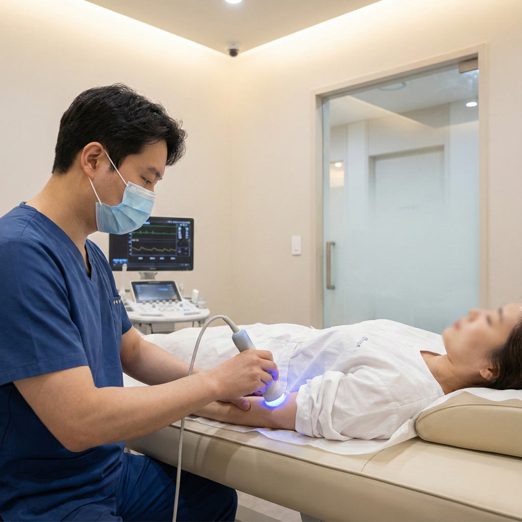 Patient receiving advanced regenerative medicine treatment to support natural healing and improved outcomes